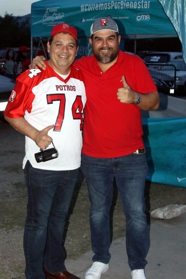 Miguel Villarreal y Nelson Pérez