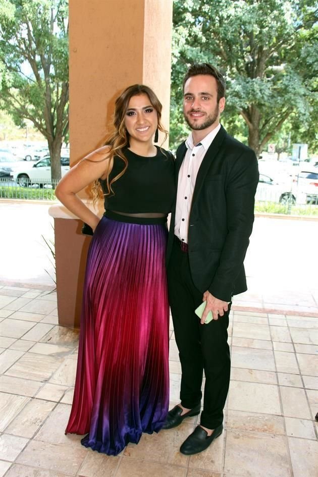Melissa Benavides y Christophe Lustiere