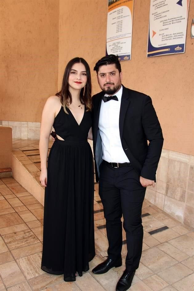 Andrea Zúñiga y Mario Treviño