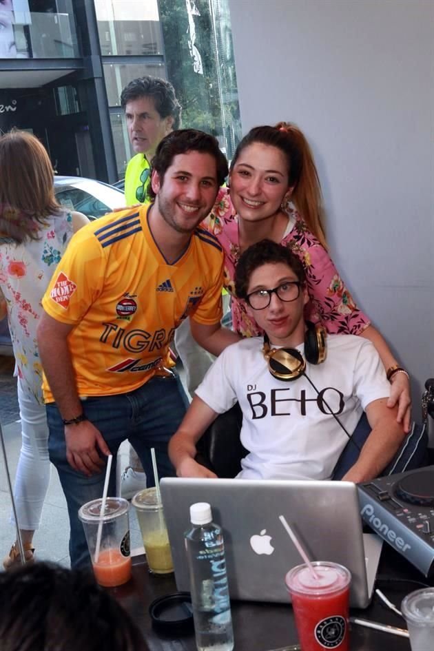 Marcelo García, Susana del Bosques y Beto García
