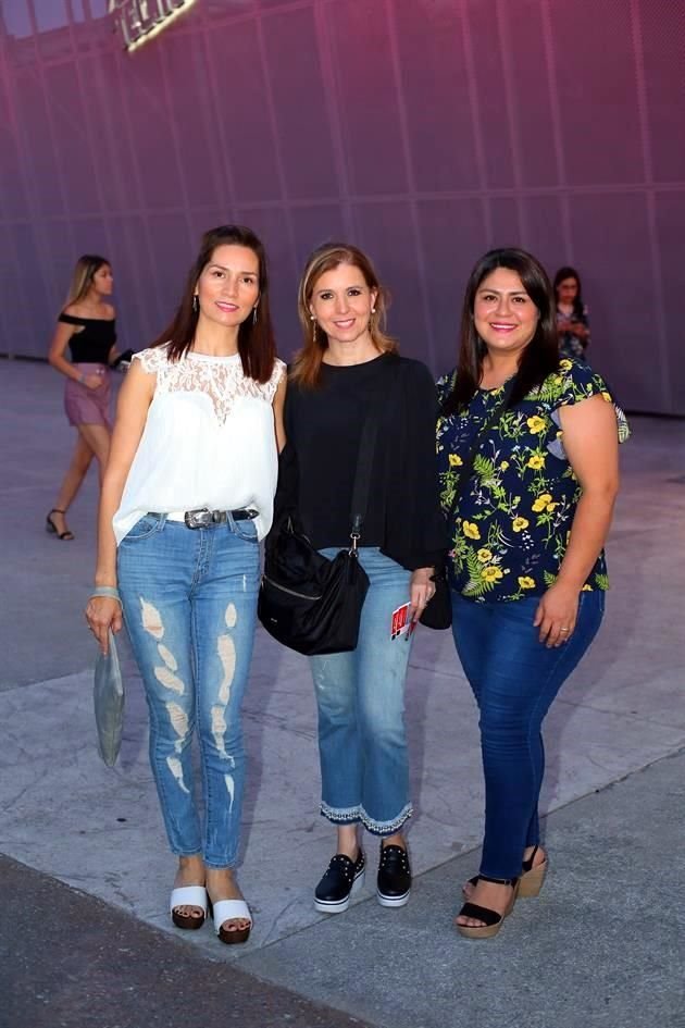 Lucy Lim, Verónica Magallón y Susy Noriega