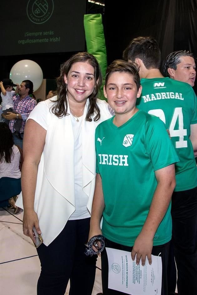 César Martínez y Mayela Ramos