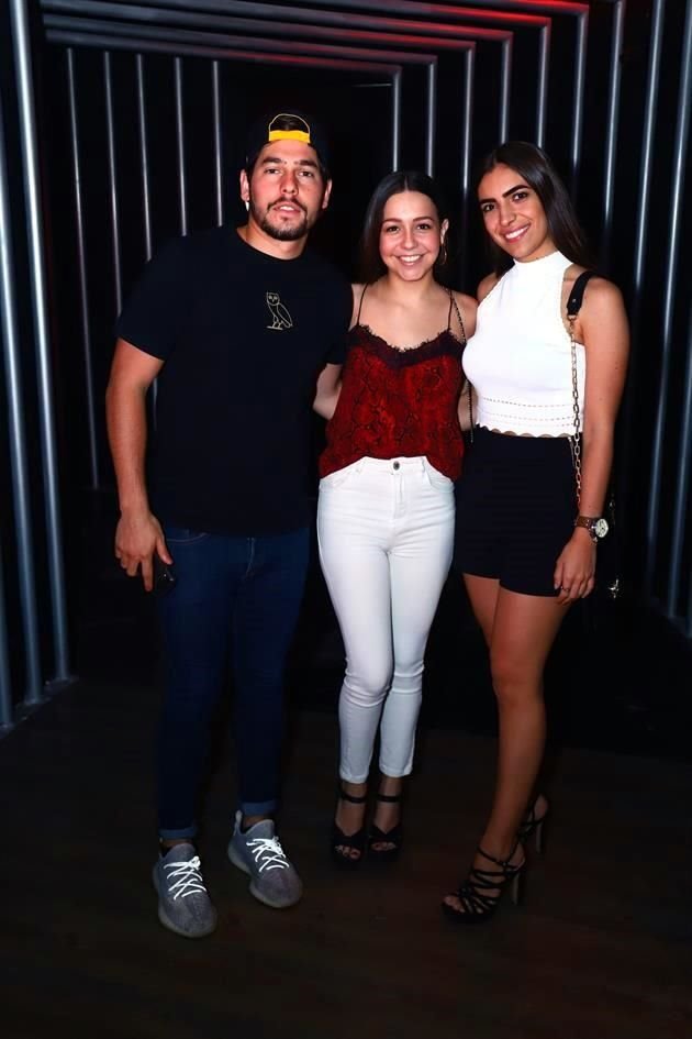 Luis Carlos Samano, Fernanda Samano y Marijose Pérez