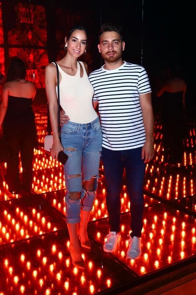 Cecilia Rodríguez y Juan Pablo Armijo
