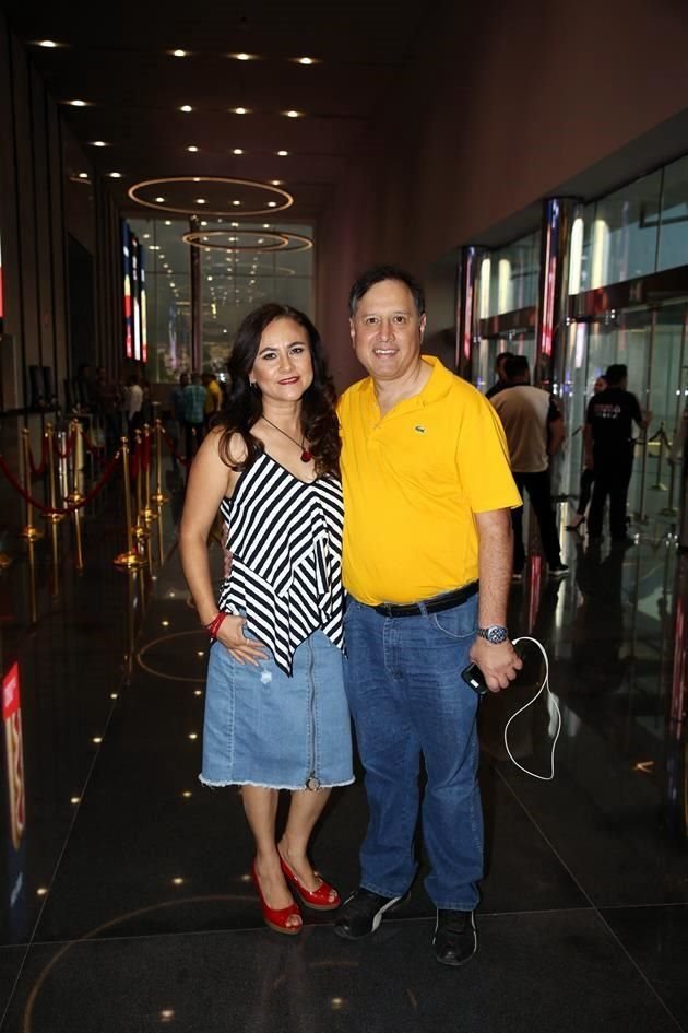 Velia Leza y Ángel Rodríguez