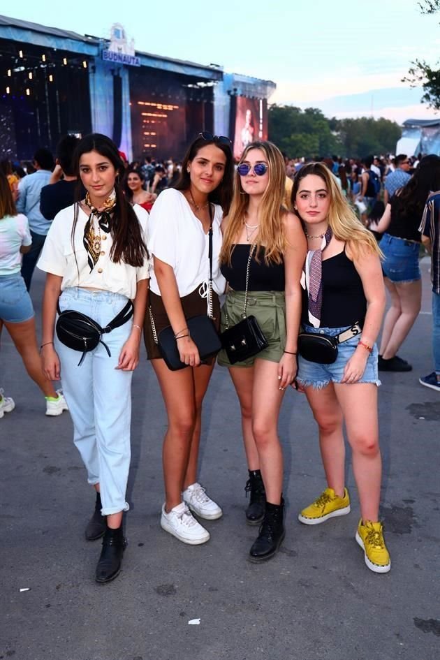 Ximena de la Garza, Isabella Garza Assad, Sofía Casillas y Zulma Tafich