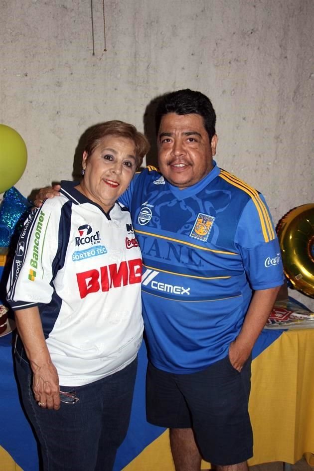 Gloria del Real y Ricardo del Real