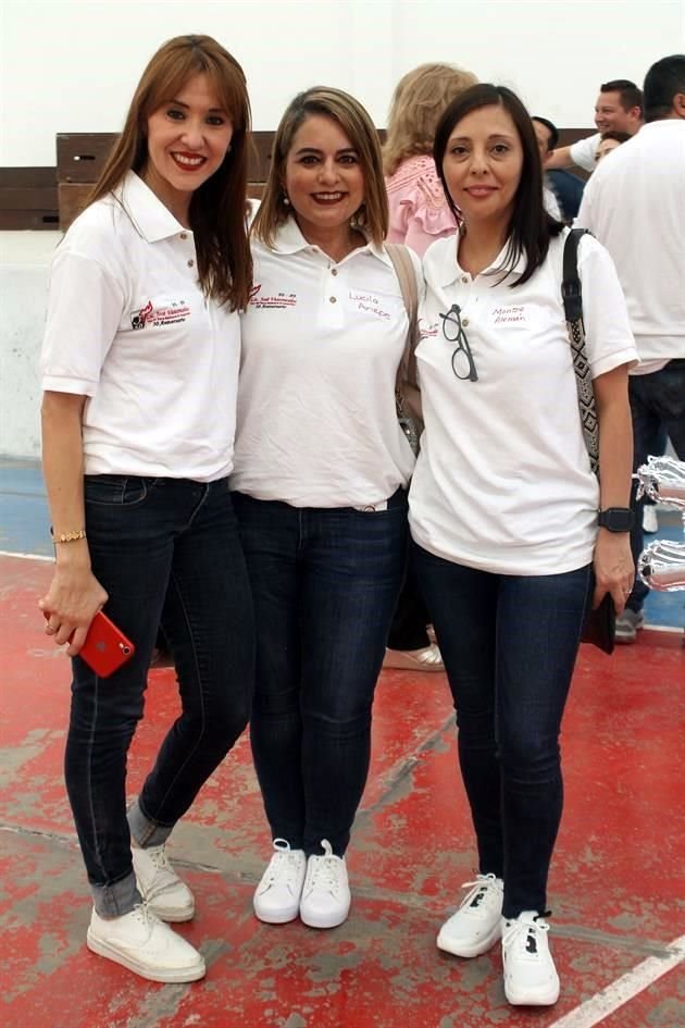 Karla García, Lucila Arizpe y Montze Alemán