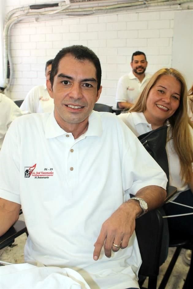 Luis Alan Serna González y Elizabeth Ibáñez Cantú