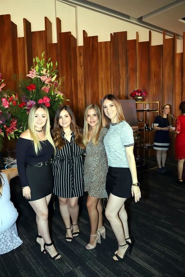 Cynthia González, Maythé Rodríguez, Angélica Garza y Paulina Riojas