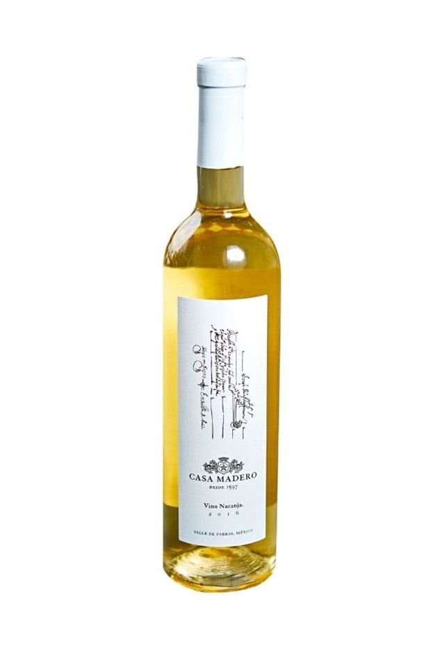 Vino naranja.