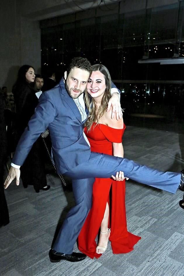 Max Fernández y Camila Garza