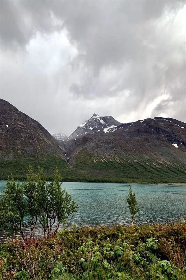 Diego Maldonado durante sus excursiones en Noruega