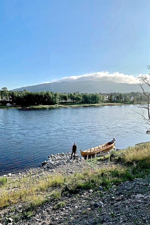 Diego Maldonado durante sus excursiones en Noruega