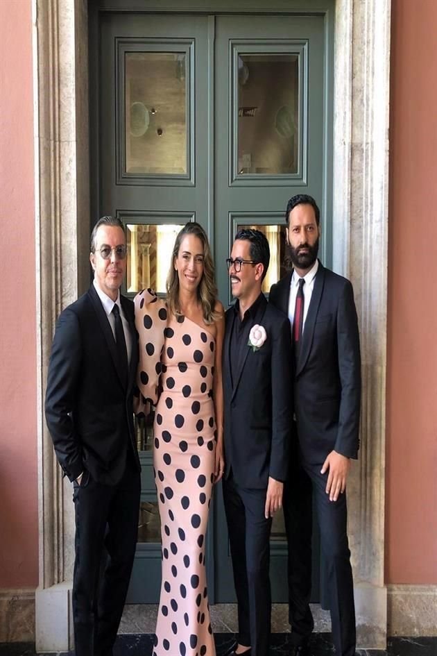 Alejandro Asen, Roberta Lobeira, Manolo Caro y Guillermo Ian Escaip