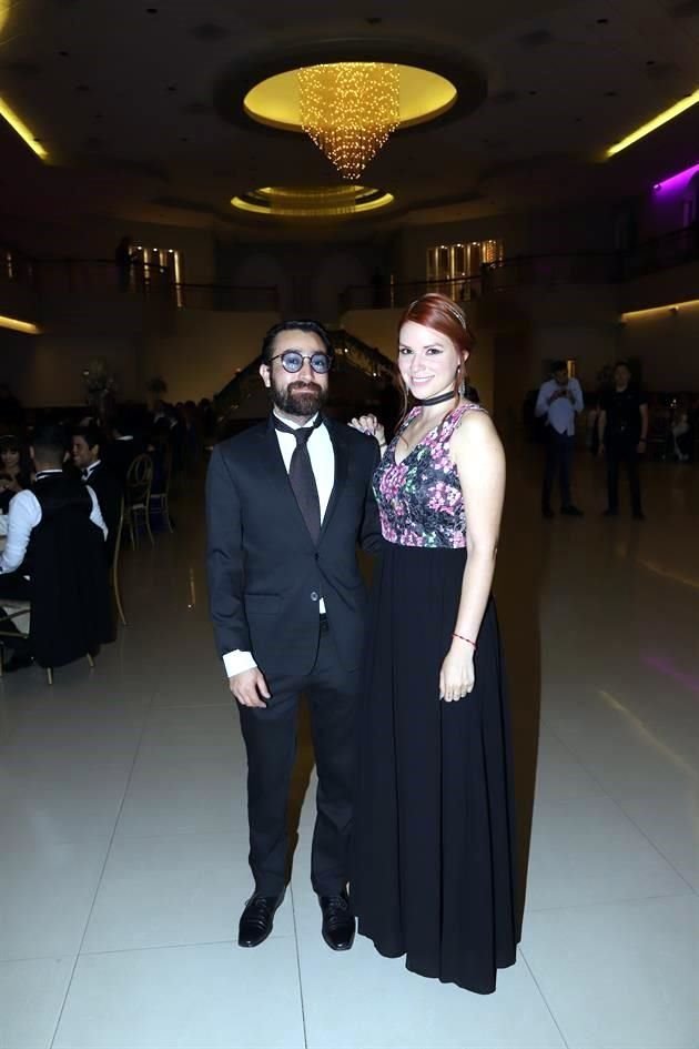 Conrado Palacios y Heidi Mendoza