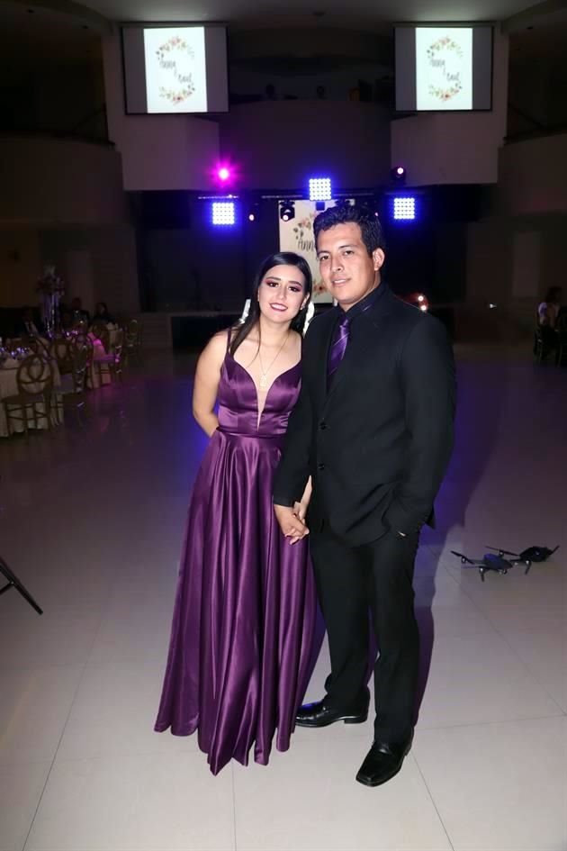 Alondra González y Florencio González