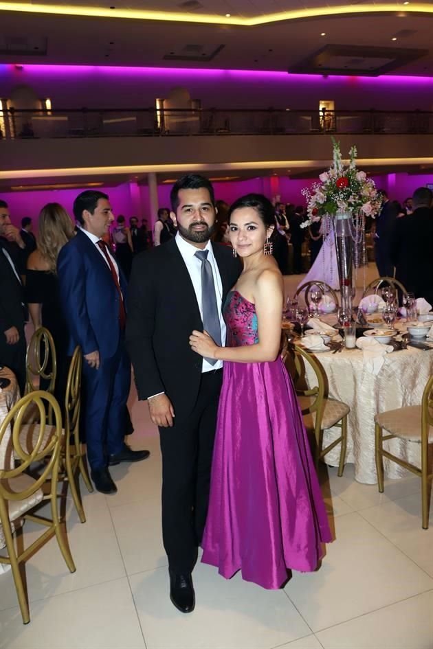 David Morales y Claudia Cardona