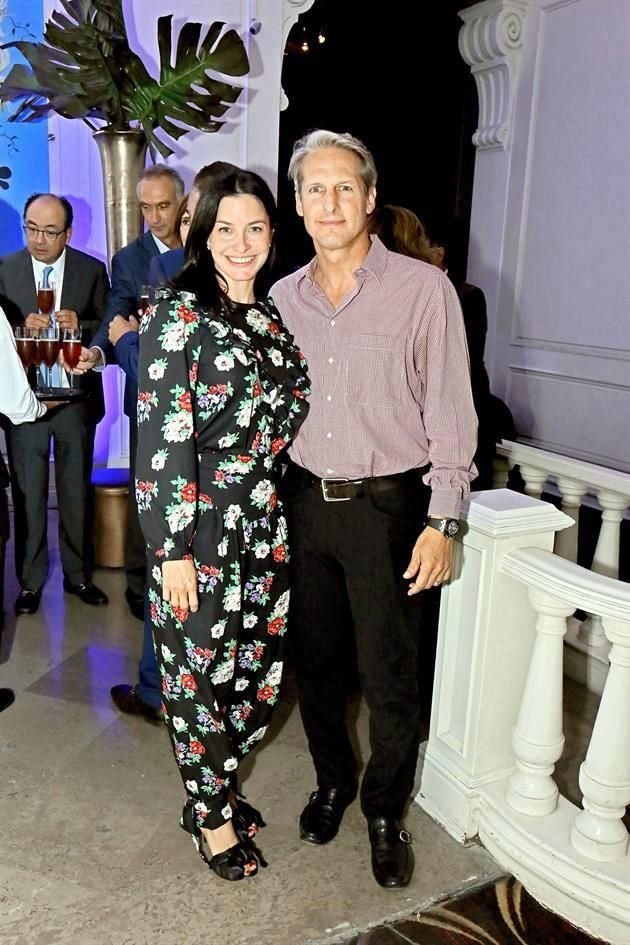 Norma González de Margáin y Ricardo Margáin