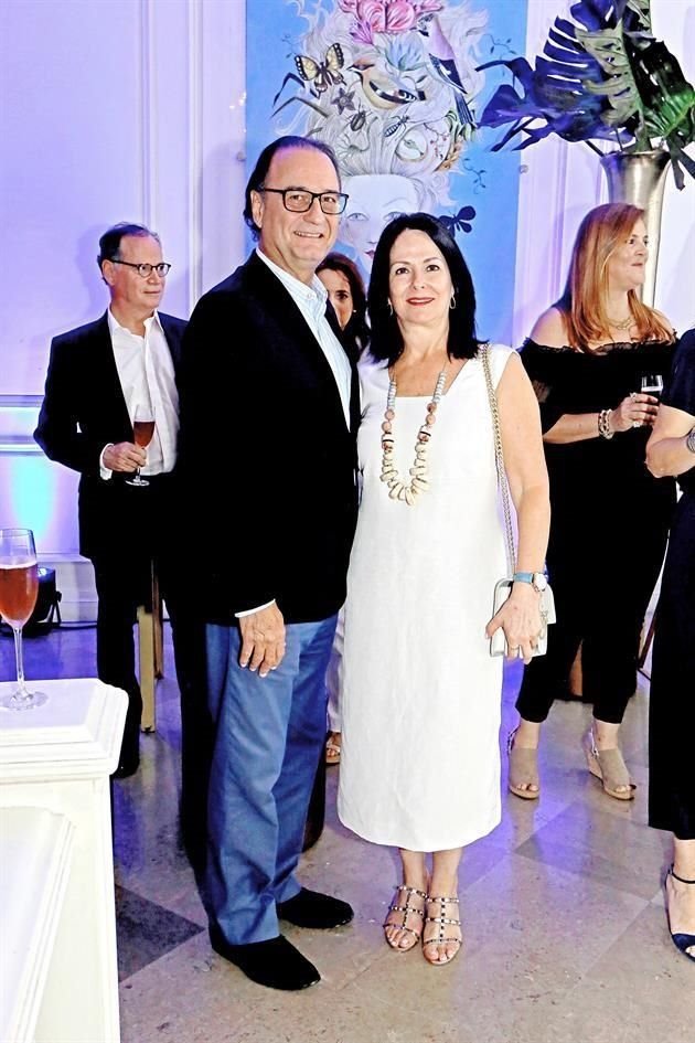 Jorge García Segovia y Claudia Morales de García