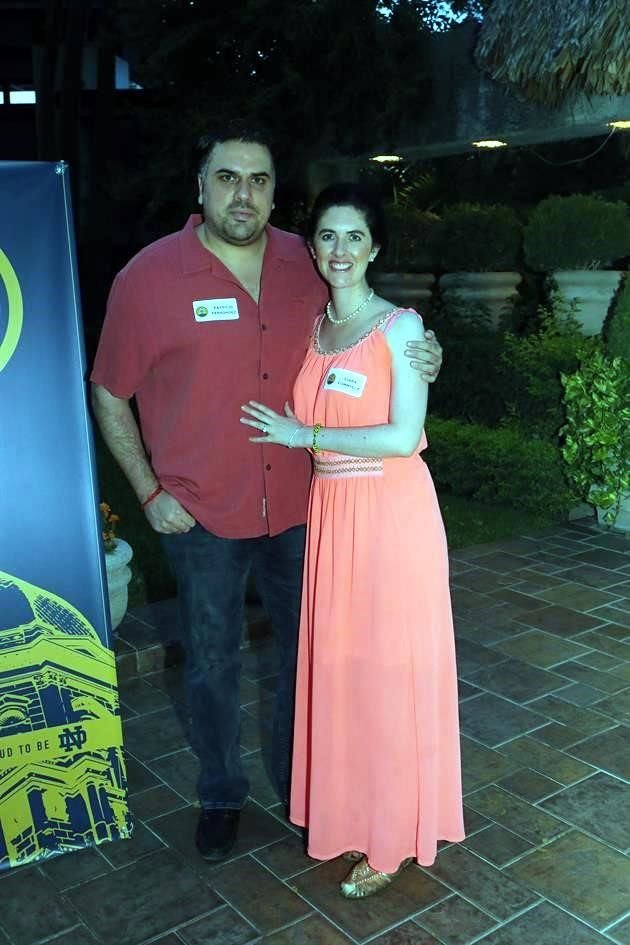 Patricio Fernández y Ciara Conneely