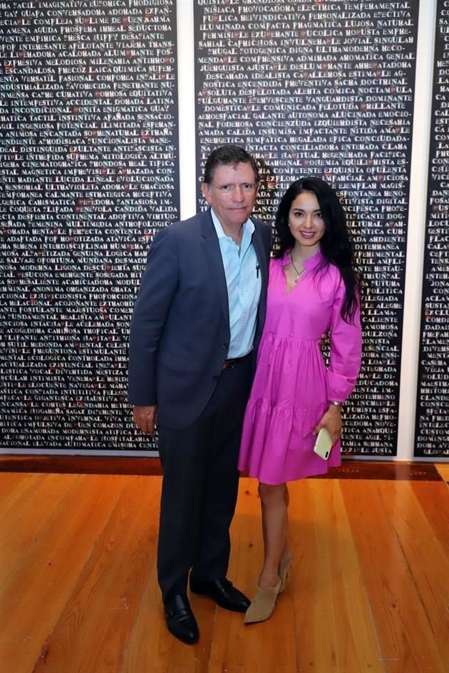 Jorge de la Garza y Xiomara Montalvo