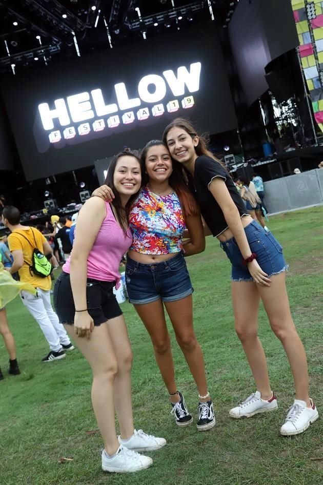 Silvana Mondragón, Paola García y Carolina Guajardo (cumbres)