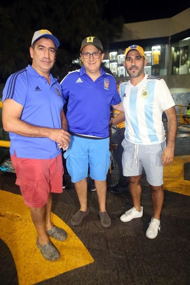 Juan Hoyt, Saúl Marenco y Martín López