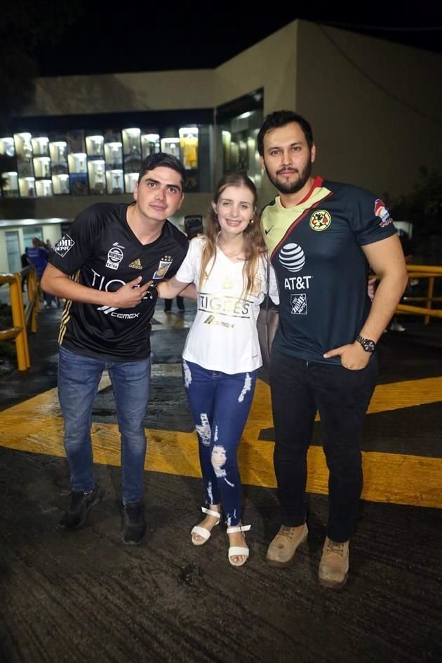 Luis González, Rebeca Díaz de León y Gabriel Arce