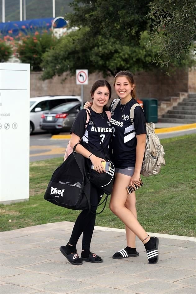 Alejandra de la Fuente Montemayor y Abby Cavazos Rodríguez