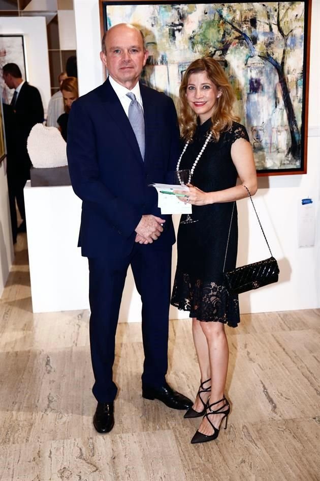 César Montemayor y Laura Cantú de Montemayor