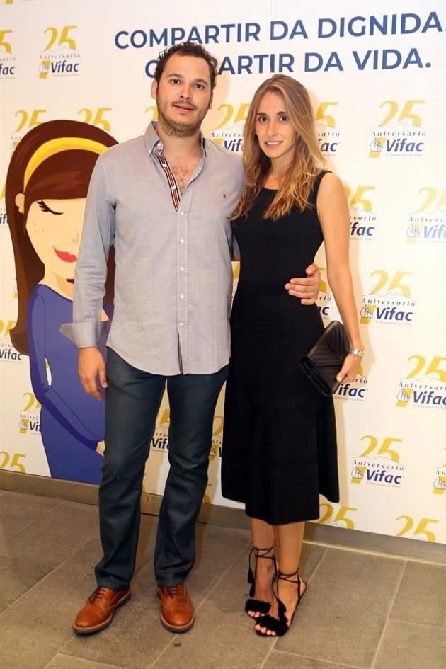 Rodrigo Cárdenas y María Fernanda Trave