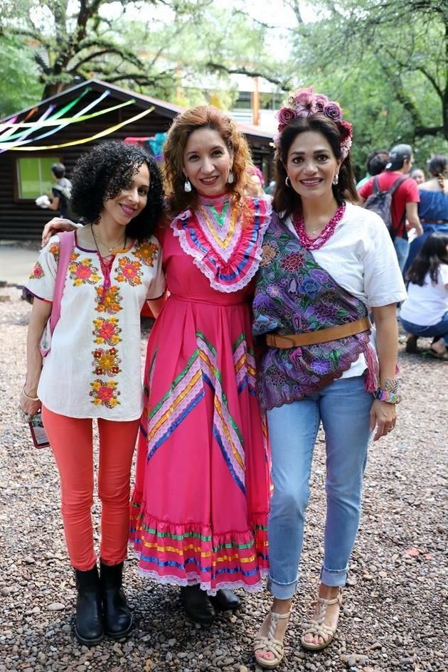 Ivonne Fernández, Judith González y Lucinda Barrera