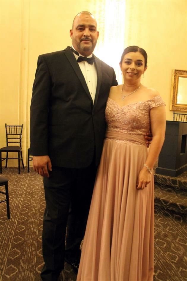 Octavio Serna y Nadia Andrade