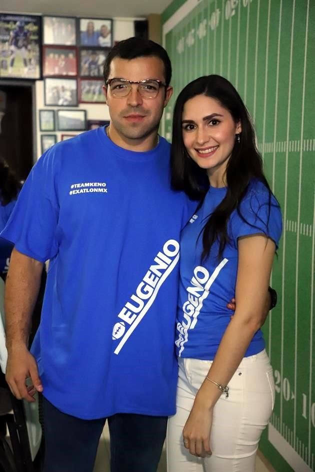 Carlos Martell Cárdenas y Valeria Escobedo