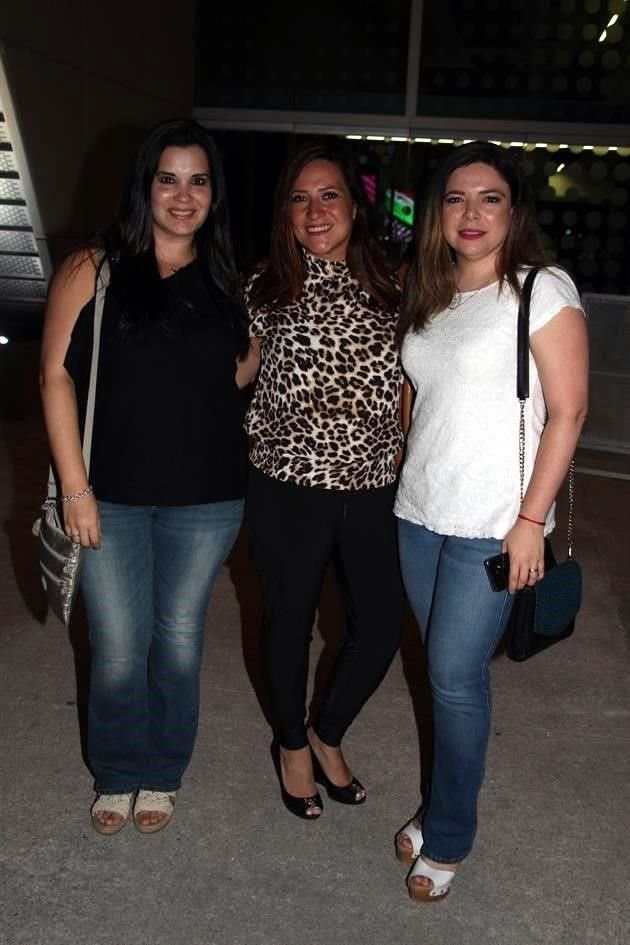 Gaby Ballesteros, Denisse Huerta y Karina Delgado