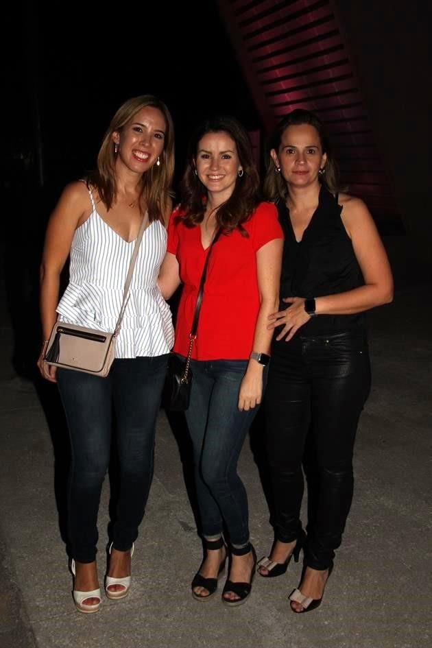 Jessy de Ayala, Gaby de Valero y Luciana Altamirano