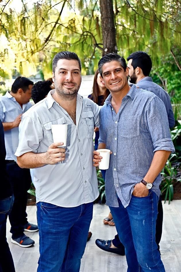 Rodrigo Lozano y Mauricio Villarreal