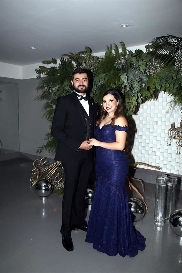 Miguel Garza y Cinthia Valdés Cázares