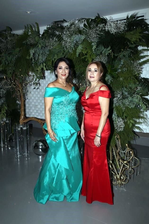 Lydia Gómez de Molina y María Guadalupe Cázares Zúñiga