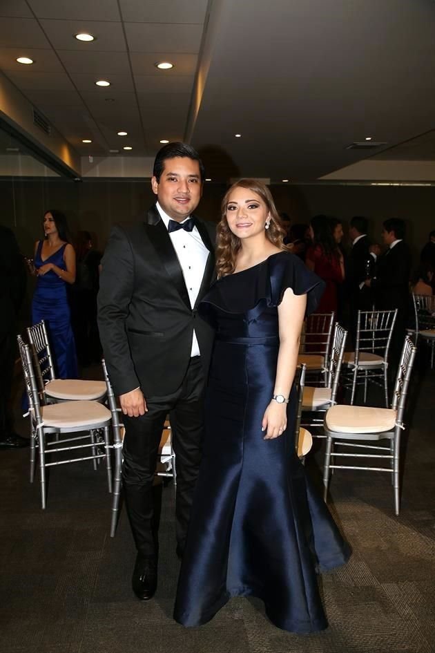 Alejandro Carrillo y Melissa Saldívar