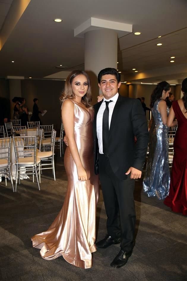 Katya Armijo y Mitchel Arceo