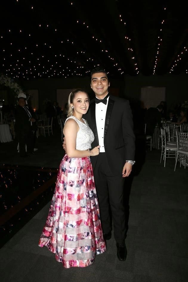 Larissa Barba y Diego Gómez