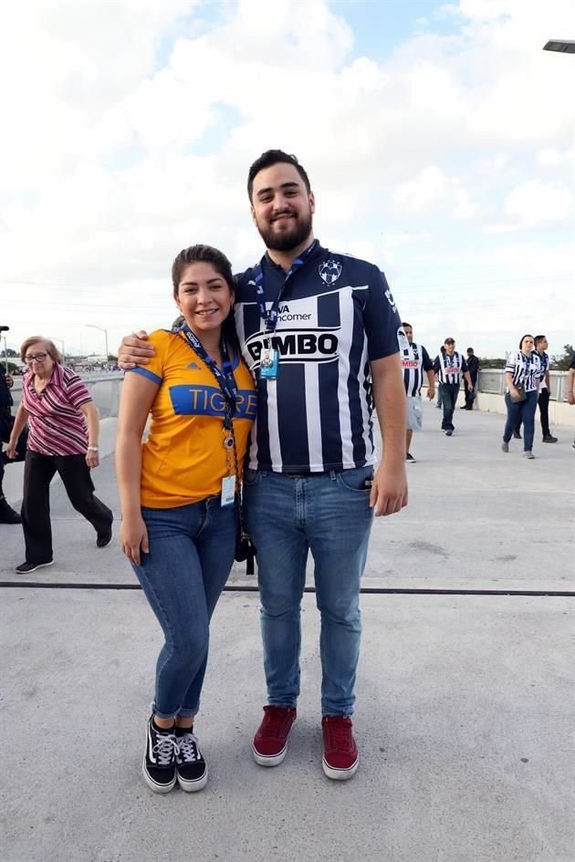 Gaby Vázquez y Édgar Cantú