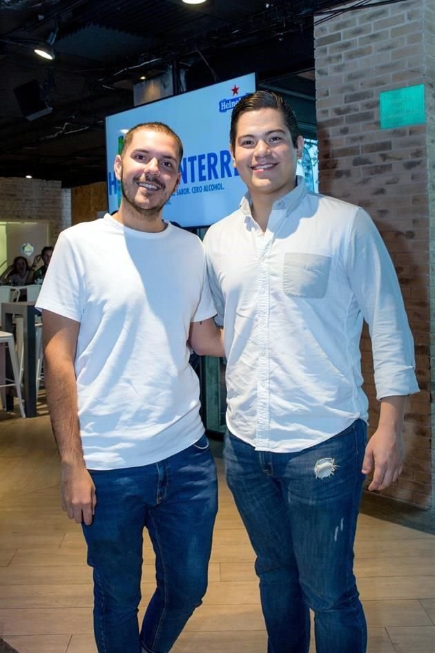 Cacho Cantu y Victor Espino