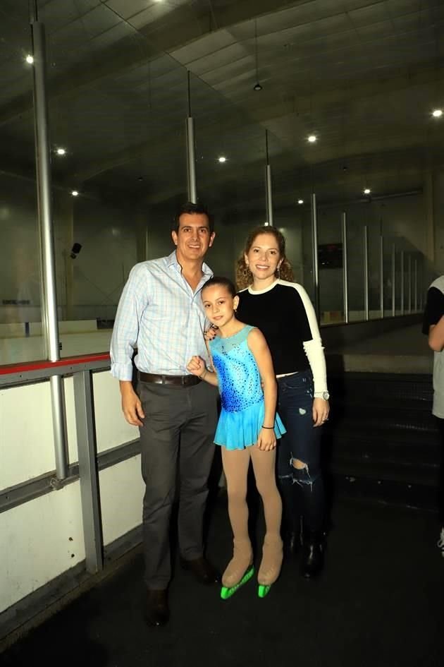 Eliseo Celaya, Constanza Celaya y Greta Guerrero