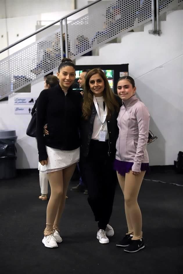 Victoria Granados, Hannia Huerta y Valeria Colyer
