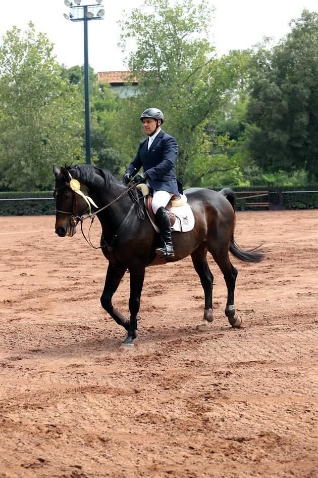 Horacio García y 'Sanaro' 4to. Lugar de la prueba Final Infantil Medium, Intermedia y Libre 1.15