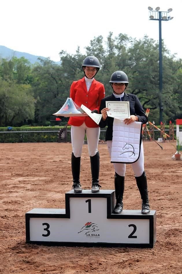 INTERMEDIA 1er. Lugar Raquel Garza y 2do. Lugar Mariela Pérez-Charles