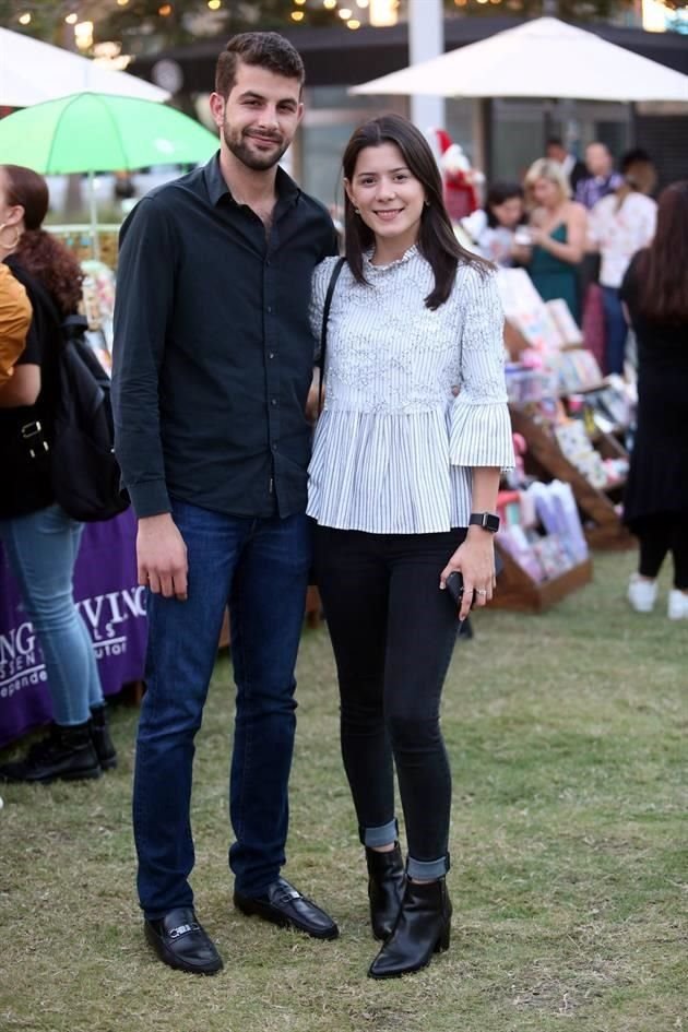 José Haspun y Katya Solís